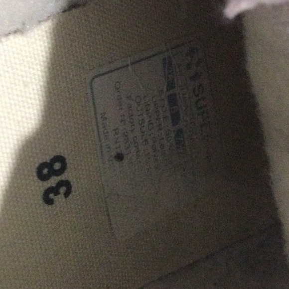 Superga maroon  2750 fleece lined - Picture 3 of 4